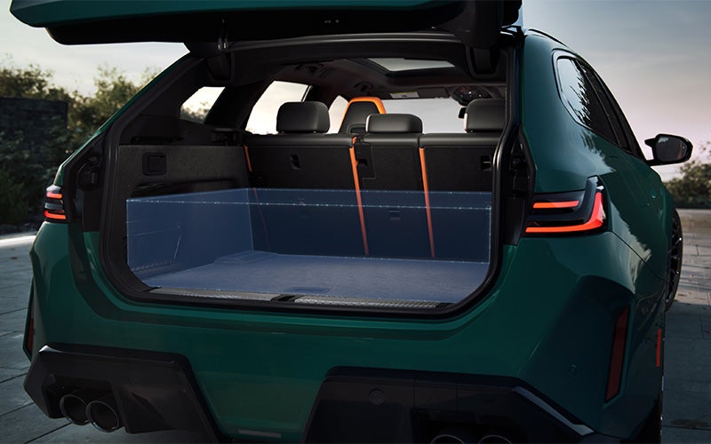 The BMW M5 Touring’s cargo space. | BMW of Dayton in Dayton OH