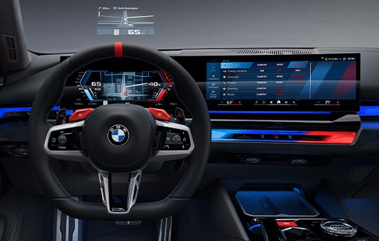 The BMW head-up display. | BMW of Dayton in Dayton OH