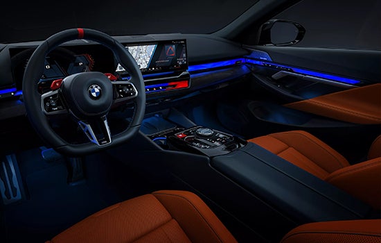 The M interior ambient lighting. | BMW of Dayton in Dayton OH