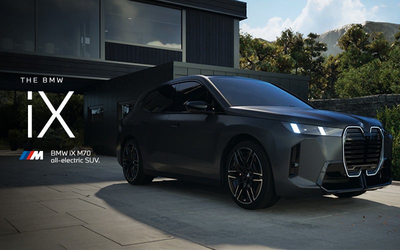 The BMW iX M70 parked. Click to learn more. | BMW of Dayton in Dayton OH