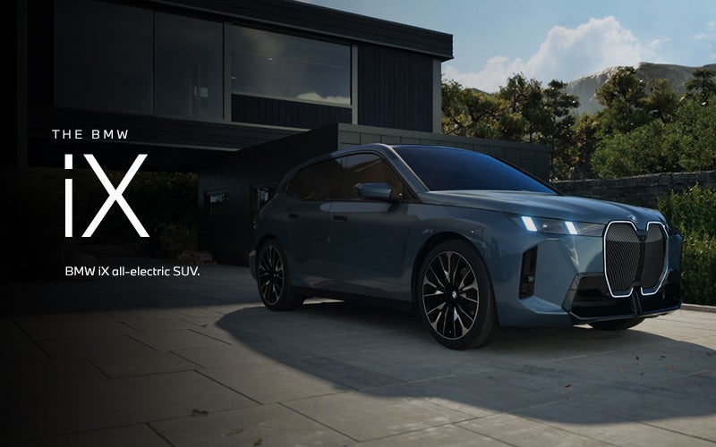 The BMW iX SUV parked. Click to learn more. | BMW of Dayton in Dayton OH