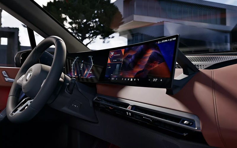The BMW iX Curved Display. | BMW of Dayton in Dayton OH