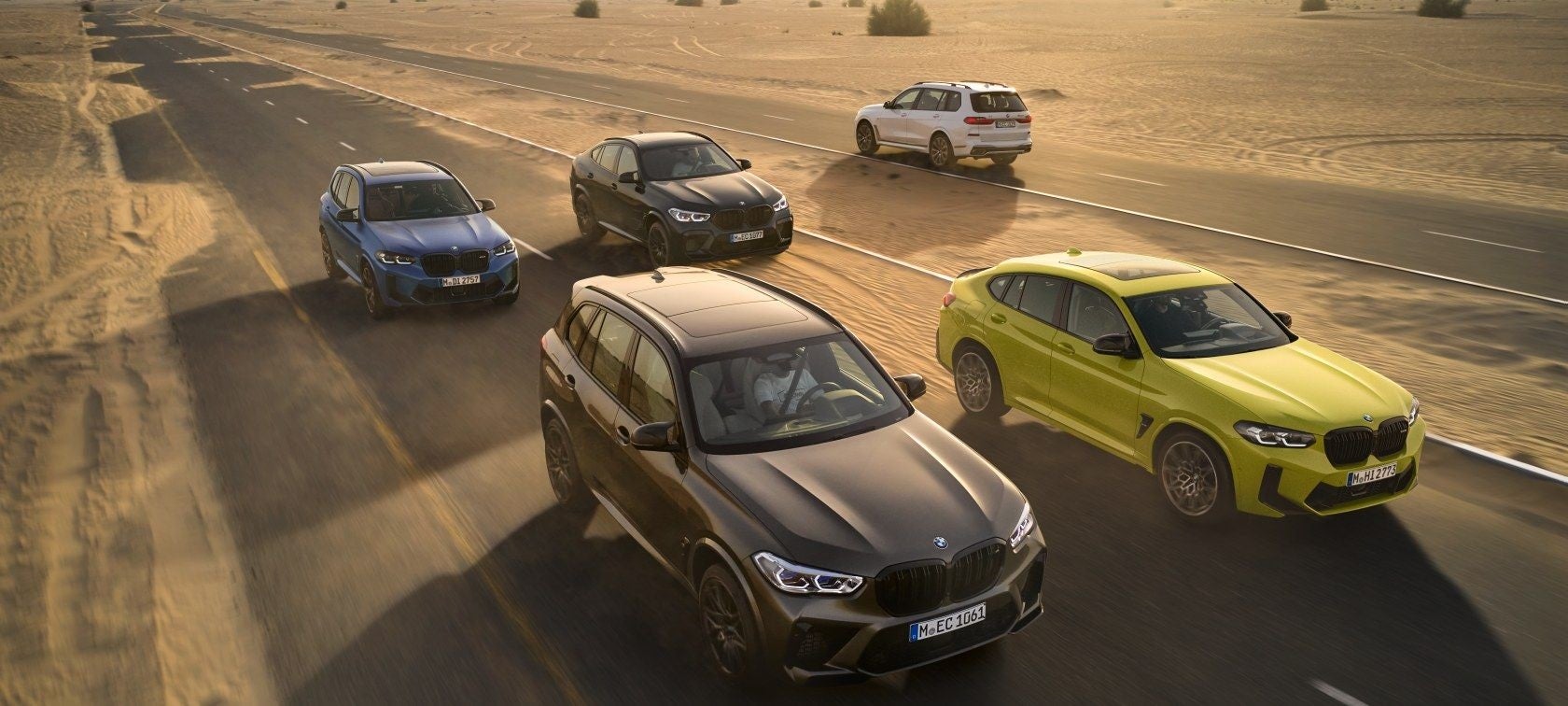 5 vehicles in the BMW M lineup