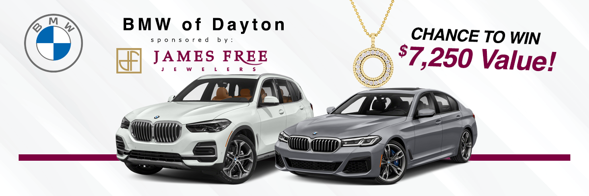 BMW of Dayton Jewelry Promotion sponsored by James Free Jewelers
