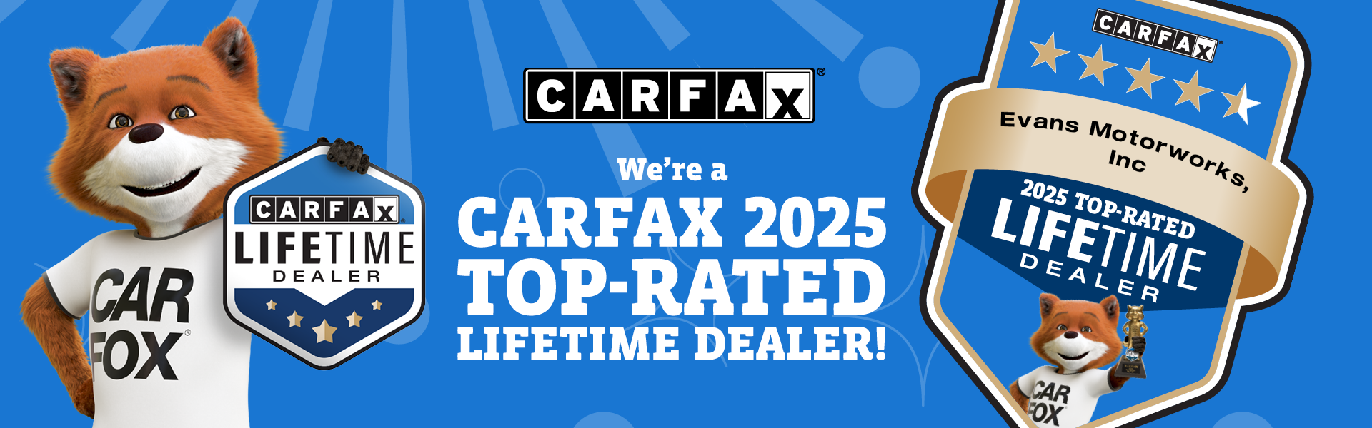 2025 CarFax Top-Rated Dealer